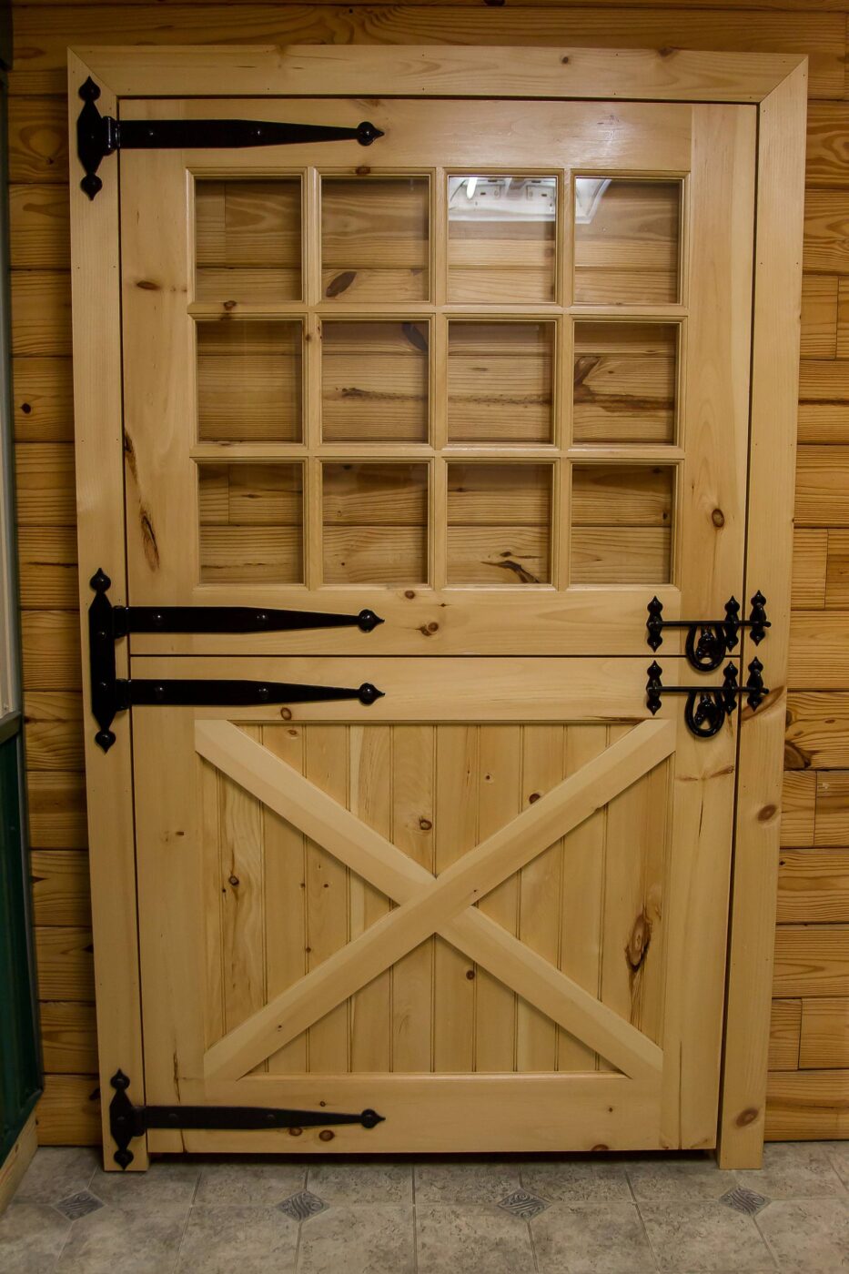 Completed Dutch Door